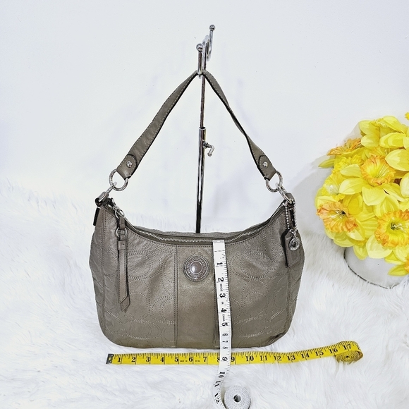 Coach Signature Hobo Leather F19415 Shoulder Hand Bag Purse - END OF SUMMER SALE - Picture 15 of 16